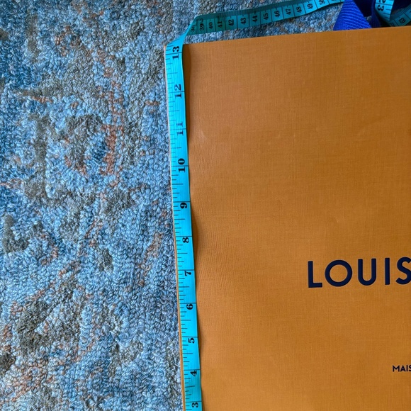 Large Louis Vuitton Paper Shopping Bag - Picture 10 of 11